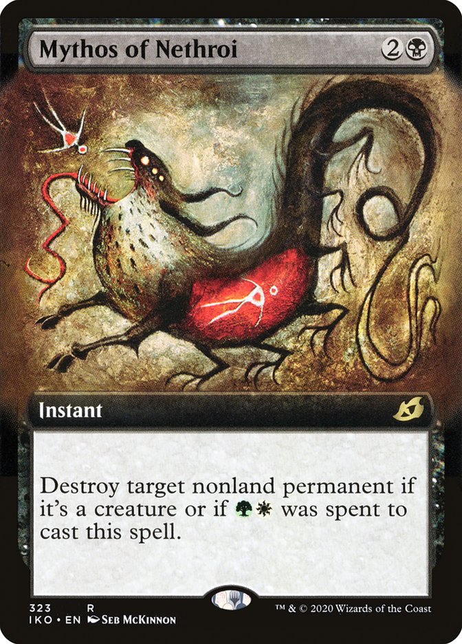 Mythos of Nethroi (Extended Art) [Ikoria: Lair of Behemoths] - Magic: The Gathering - Card Brawlers | Quebec | Canada |