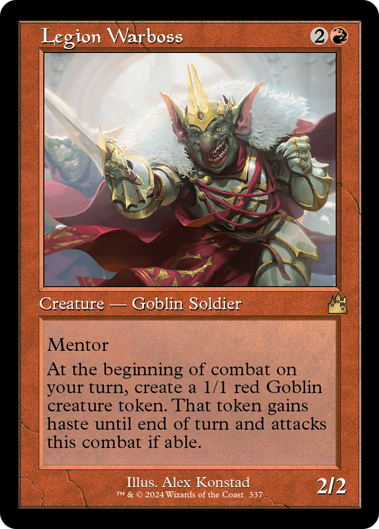 Legion Warboss (Retro Frame) [Ravnica Remastered] - Magic: The Gathering - Card Brawlers | Quebec | Canada |