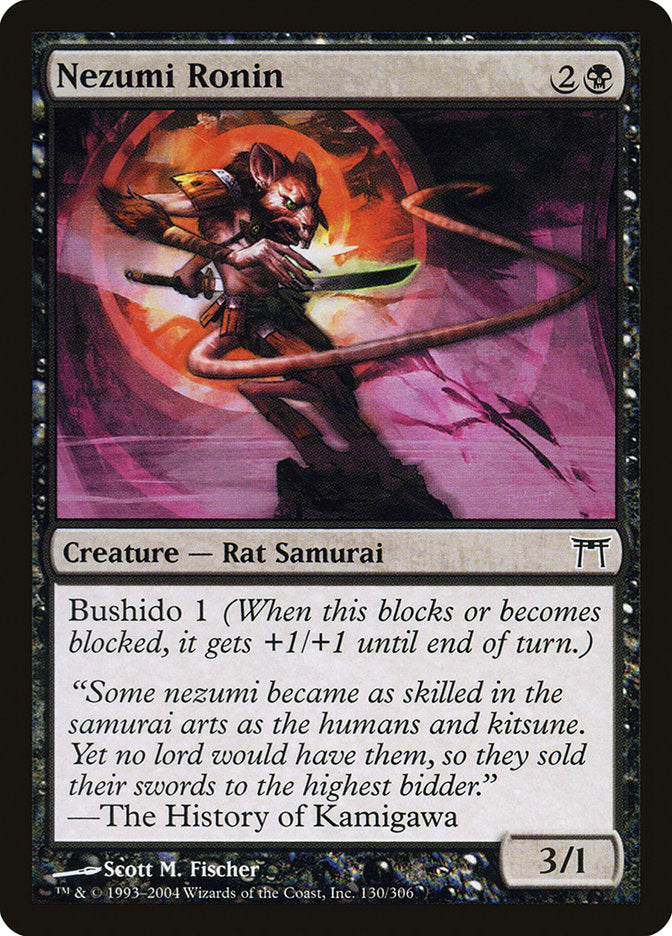 Nezumi Ronin [Champions of Kamigawa] - Magic: The Gathering - Card Brawlers | Quebec | Canada |