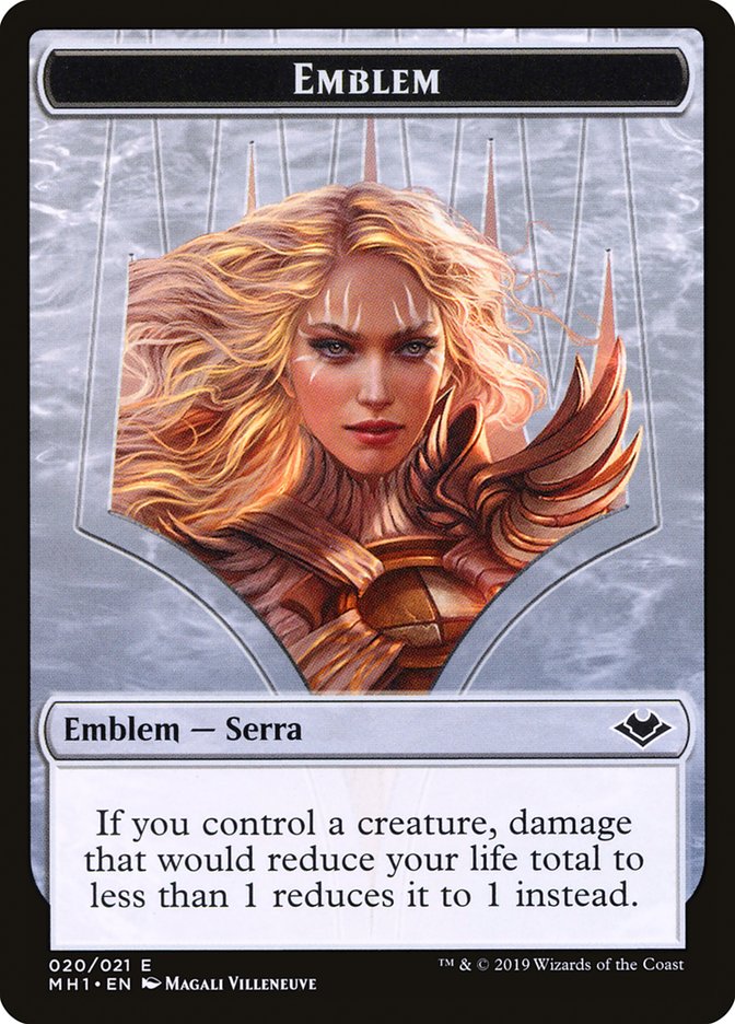 Illusion (005) // Serra the Benevolent Emblem (020) Double-Sided Token [Modern Horizons Tokens] - Magic: The Gathering - Card Brawlers | Quebec | Canada |