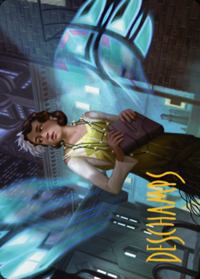Giada, Font of Hope 1 Art Card (Gold-Stamped Signature) [Streets of New Capenna Art Series] - Magic: The Gathering - Card Brawlers | Quebec | Canada |