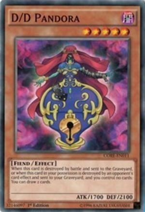 D/D Pandora [CORE-EN011] Common - Yu-Gi-Oh! - Card Brawlers | Quebec | Canada |
