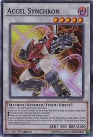Accel Synchron [SDSE-EN042] Super Rare - Yu-Gi-Oh! - Card Brawlers | Quebec | Canada |