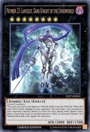 Number 23: Lancelot, Dark Knight of the Underworld [YZ07-EN001] Ultra Rare - Yu-Gi-Oh! - Card Brawlers | Quebec | Canada |