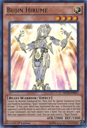 Bujin Hirume [MP15-EN017] Ultra Rare - Yu-Gi-Oh! - Card Brawlers | Quebec | Canada |