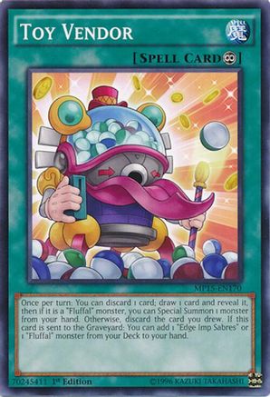 Toy Vendor [MP15-EN170] Common - Yu-Gi-Oh! - Card Brawlers | Quebec | Canada |