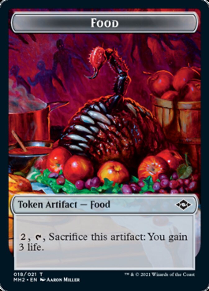 Crab // Food (18) Double-Sided Token [Modern Horizons 2 Tokens] - Magic: The Gathering - Card Brawlers | Quebec | Canada |