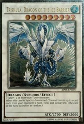 Trishula, Dragon of the Ice Barrier [AP08-EN001] Ultimate Rare - Yu-Gi-Oh! - Card Brawlers | Quebec | Canada |