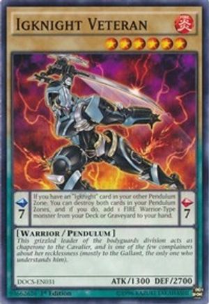 Igknight Veteran [DOCS-EN031] Common - Yu-Gi-Oh! - Card Brawlers | Quebec | Canada |