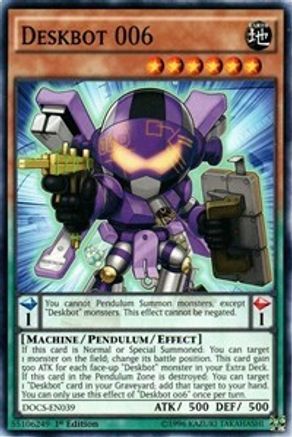 Deskbot 006 [DOCS-EN039] Common - Yu-Gi-Oh! - Card Brawlers | Quebec | Canada |