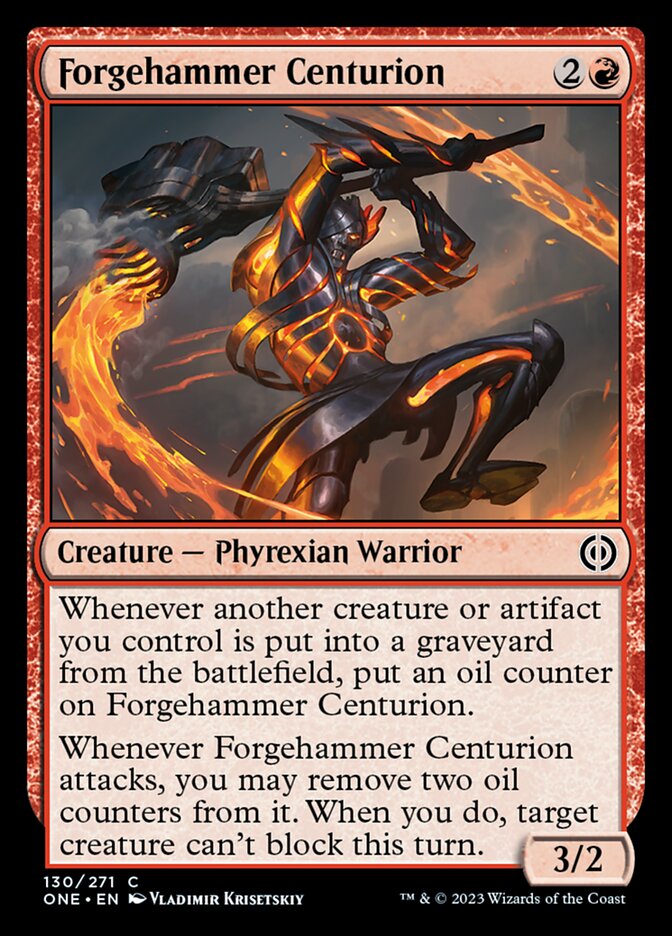 Forgehammer Centurion [Phyrexia: All Will Be One] - Magic: The Gathering - Card Brawlers | Quebec | Canada |