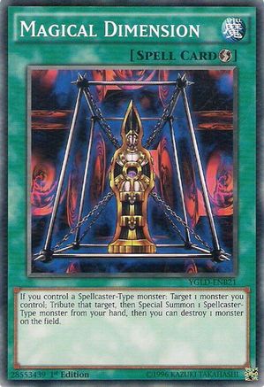 Magical Dimension [YGLD-ENB21] Common - Yu-Gi-Oh! - Card Brawlers | Quebec | Canada |