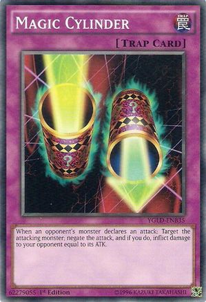 Magic Cylinder [YGLD-ENB35] Common - Yu-Gi-Oh! - Card Brawlers | Quebec | Canada |
