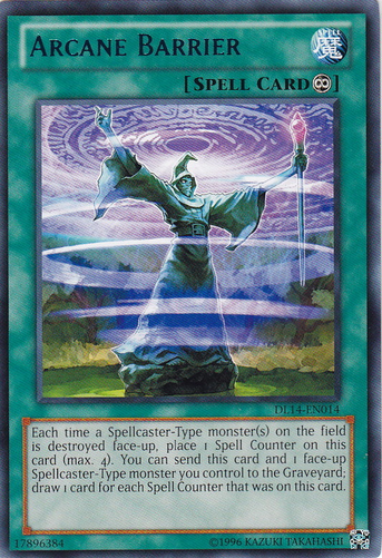 Arcane Barrier (Blue) [DL14-EN014] Rare - Yu-Gi-Oh! - Card Brawlers | Quebec | Canada |