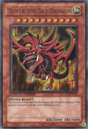 Slifer the Sky Dragon [YGLD-ENG01] Ultra Rare - Yu-Gi-Oh! - Card Brawlers | Quebec | Canada |