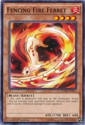 Fencing Fire Ferret [SDMP-EN017] Common - Yu-Gi-Oh! - Card Brawlers | Quebec | Canada |