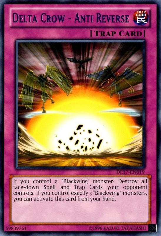 Delta Crow - Anti Reverse (Purple) [DL17-EN019] Rare - Yu-Gi-Oh! - Card Brawlers | Quebec | Canada |
