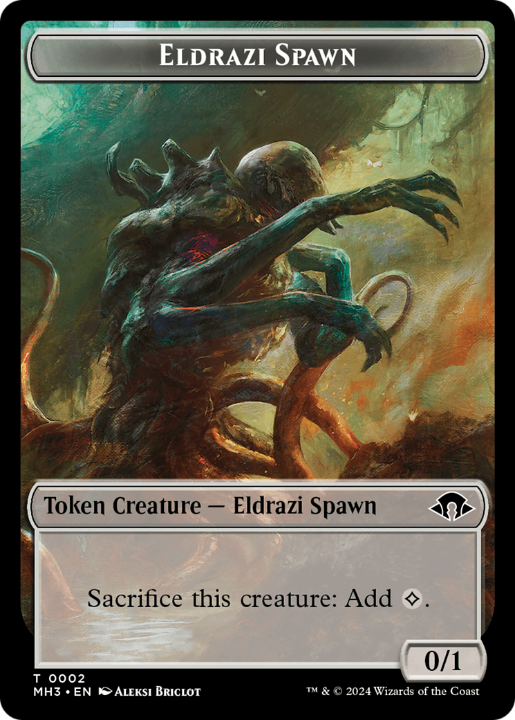 Eldrazi Spawn // Food Double-Sided Token [Modern Horizons 3 Tokens] - Magic: The Gathering - Card Brawlers | Quebec | Canada |