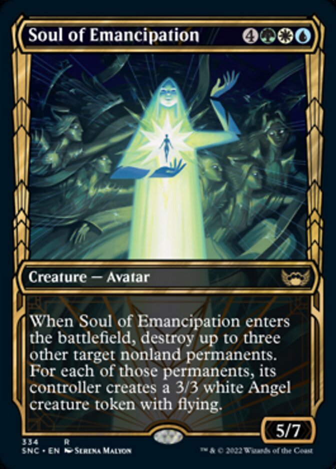 Soul of Emancipation (Showcase Golden Age) [Streets of New Capenna] - Magic: The Gathering - Card Brawlers | Quebec | Canada |