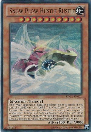 Snow Plow Hustle Rustle [ZDC1-EN001] Ultra Rare - Yu-Gi-Oh! - Card Brawlers | Quebec | Canada |