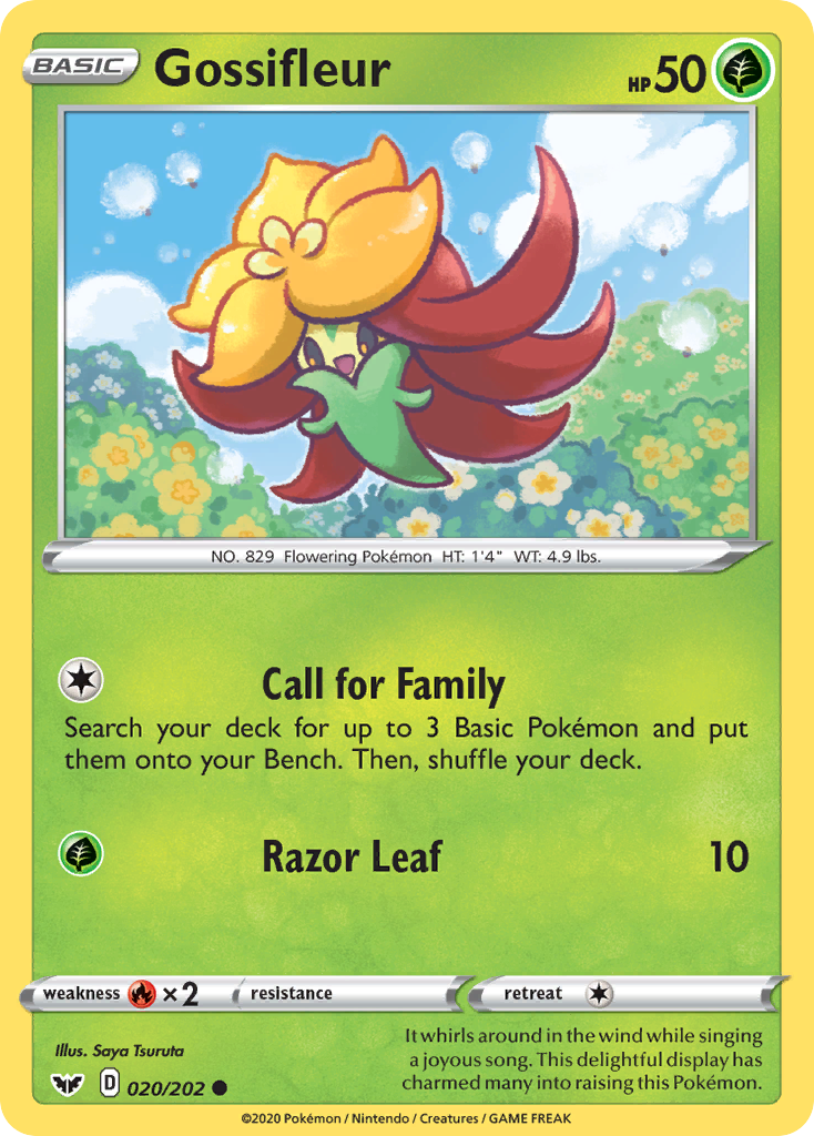 Gossifleur (020/202) [Sword & Shield: Base Set] - Pokémon - Card Brawlers | Quebec | Canada |
