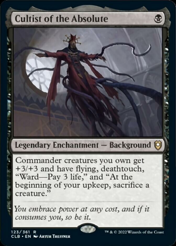 Cultist of the Absolute [Commander Legends: Battle for Baldur's Gate] - Magic: The Gathering - Card Brawlers | Quebec | Canada |