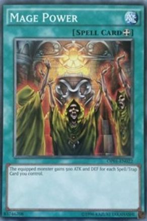 Mage Power [OP01-EN022] Common - Yu-Gi-Oh! - Card Brawlers | Quebec | Canada |