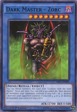 Dark Master - Zorc [MIL1-EN009] Common - Yu-Gi-Oh! - Card Brawlers | Quebec | Canada |