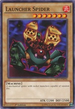 Launcher Spider [MIL1-EN030] Common - Yu-Gi-Oh! - Card Brawlers | Quebec | Canada |