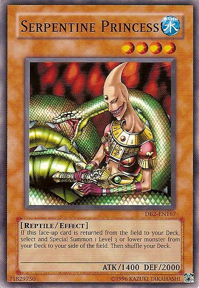Serpentine Princess [DB2-EN167] Common - Yu-Gi-Oh! - Card Brawlers | Quebec | Canada |