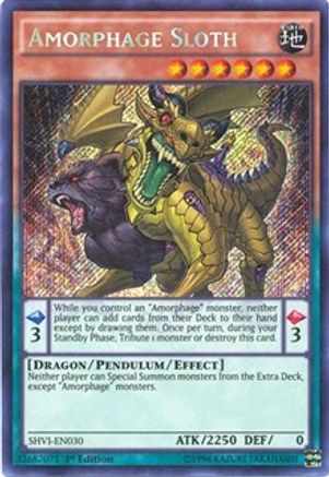 Amorphage Sloth [SHVI-EN030] Secret Rare - Yu-Gi-Oh! - Card Brawlers | Quebec | Canada |