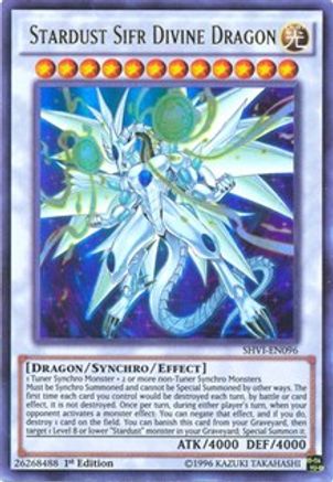 Stardust Sifr Divine Dragon [SHVI-EN096] Ultra Rare - Yu-Gi-Oh! - Card Brawlers | Quebec | Canada |
