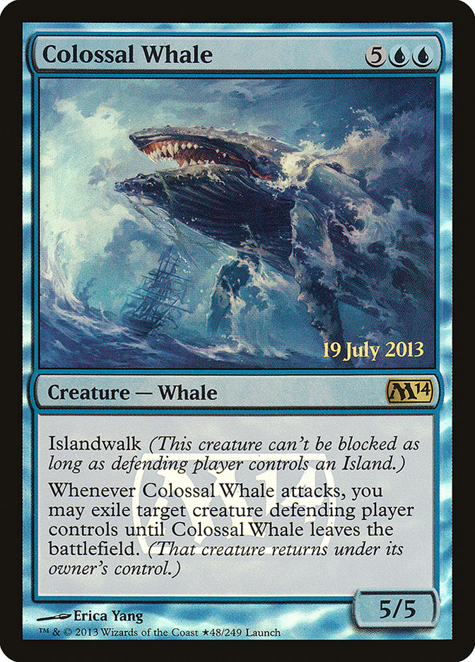 Colossal Whale [Magic 2014 Prerelease Promos] - Magic: The Gathering - Card Brawlers | Quebec | Canada |