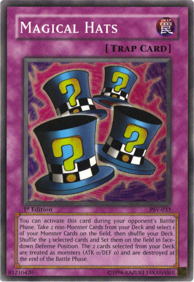 Magical Hats [PSV-033] Super Rare - Yu-Gi-Oh! - Card Brawlers | Quebec | Canada |