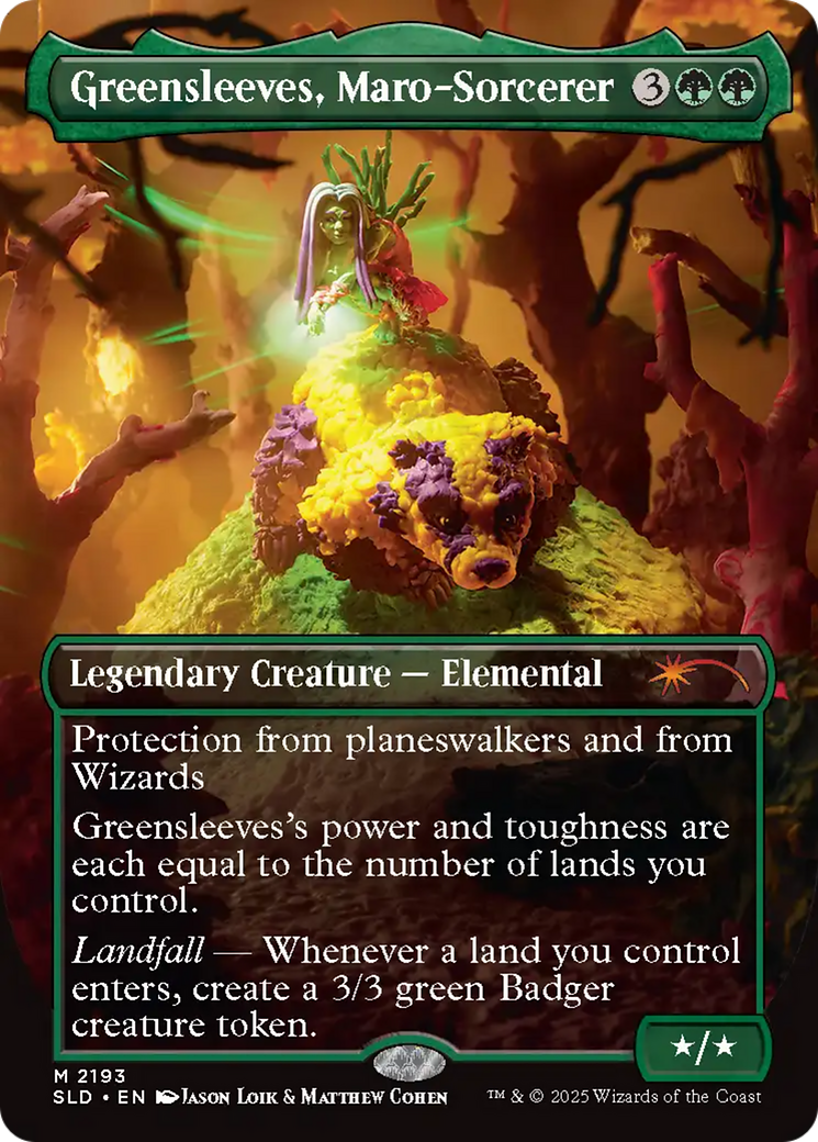 Greensleeves, Maro-Sorcerer (Rainbow Foil) [Secret Lair Drop Series] - Magic: The Gathering - Card Brawlers | Quebec | Canada |
