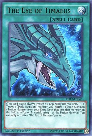 The Eye of Timaeus [DRL3-EN045] Ultra Rare - Yu-Gi-Oh! - Card Brawlers | Quebec | Canada |