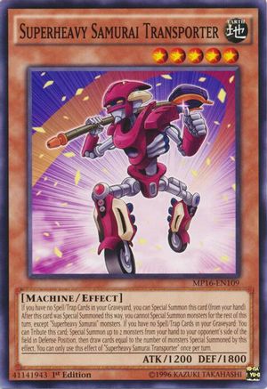 Superheavy Samurai Transporter [MP16-EN109] Common - Yu-Gi-Oh! - Card Brawlers | Quebec | Canada |