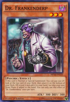 Dr. Frankenderp [MP16-EN135] Common - Yu-Gi-Oh! - Card Brawlers | Quebec | Canada |