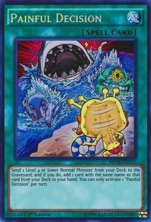Painful Decision [MP16-EN151] Secret Rare - Yu-Gi-Oh! - Card Brawlers | Quebec | Canada |