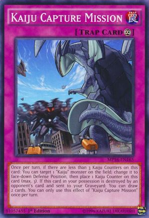 Kaiju Capture Mission [MP16-EN165] Common - Yu-Gi-Oh! - Card Brawlers | Quebec | Canada |