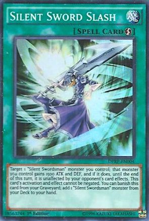 Silent Sword Slash [DPRP-EN004] Super Rare - Yu-Gi-Oh! - Card Brawlers | Quebec | Canada |