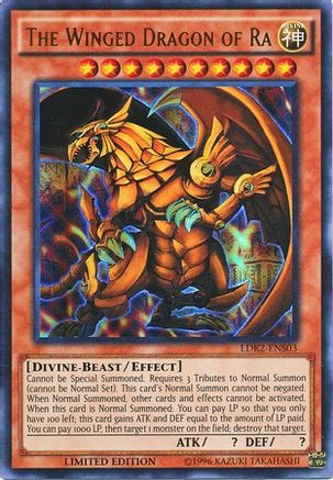 The Winged Dragon of Ra [LDK2-ENS03] Ultra Rare - Yu-Gi-Oh! - Card Brawlers | Quebec | Canada |