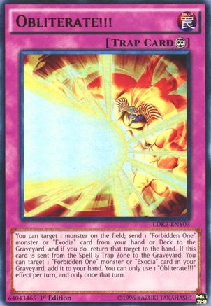 Obliterate!!! [LDK2-ENY03] Ultra Rare - Yu-Gi-Oh! - Card Brawlers | Quebec | Canada |