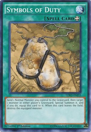 Symbols of Duty [LDK2-ENJ33] Common - Yu-Gi-Oh! - Card Brawlers | Quebec | Canada |