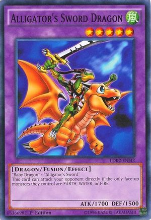 Alligator's Sword Dragon [LDK2-ENJ43] Common - Yu-Gi-Oh! - Card Brawlers | Quebec | Canada |
