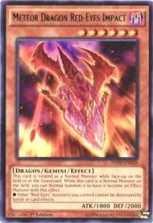 Meteor Dragon Red-Eyes Impact [INOV-EN028] Rare - Yu-Gi-Oh! - Card Brawlers | Quebec | Canada |