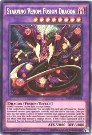 Starving Venom Fusion Dragon [INOV-EN038] Secret Rare - Yu-Gi-Oh! - Card Brawlers | Quebec | Canada |
