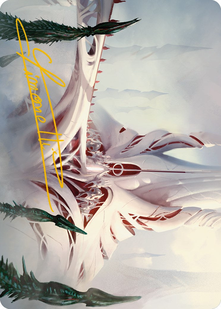 The Fair Basilica Art Card (Gold-Stamped Signature) [Phyrexia: All Will Be One Art Series] - Magic: The Gathering - Card Brawlers | Quebec | Canada |