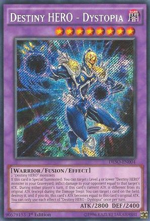 Destiny HERO - Dystopia [DESO-EN004] Secret Rare - Yu-Gi-Oh! - Card Brawlers | Quebec | Canada |