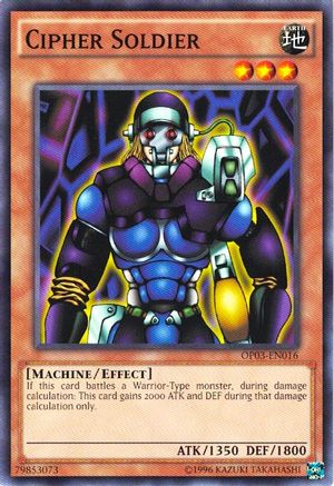 Cipher Soldier [OP03-EN016] Common - Yu-Gi-Oh! - Card Brawlers | Quebec | Canada |
